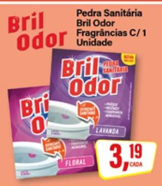 Pedra Sanitária Bril Odor