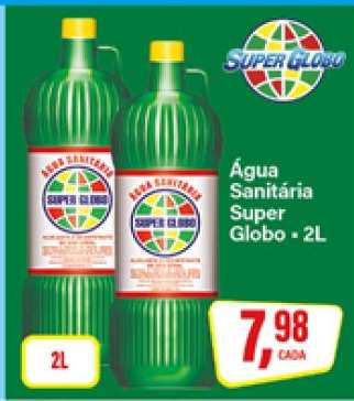Água Sanitária Super Globo