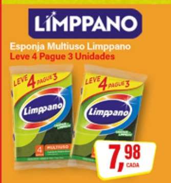 Esponja Multiuso Limppano