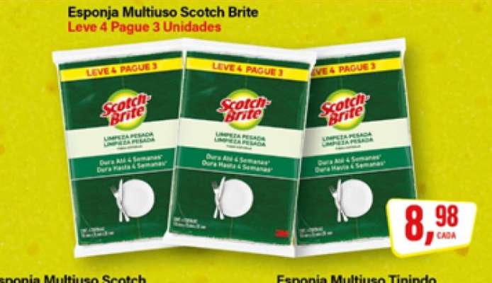 Esponja Multiuso Scotch Brite