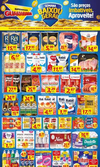 Folheto Supermercados Guanabara - 03/06/2026 - 05/06/2026.