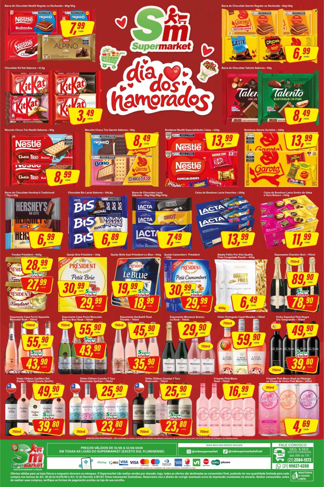 Folheto Rede Supermarket - 10/06/2026 - 12/06/2026. Página 1