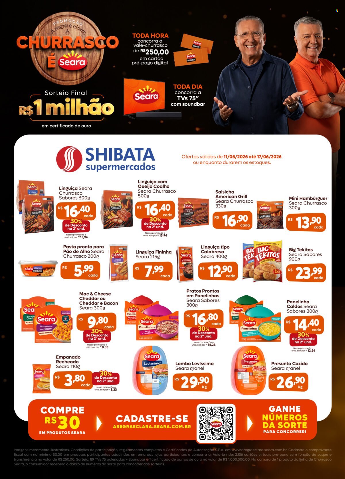 Folheto Shibata Supermercados - 11/06/2026 - 17/06/2026. Página 2