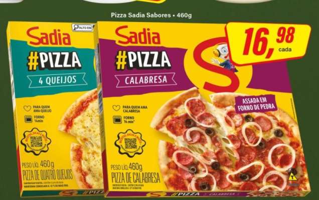 Pizza Sadia Sabores