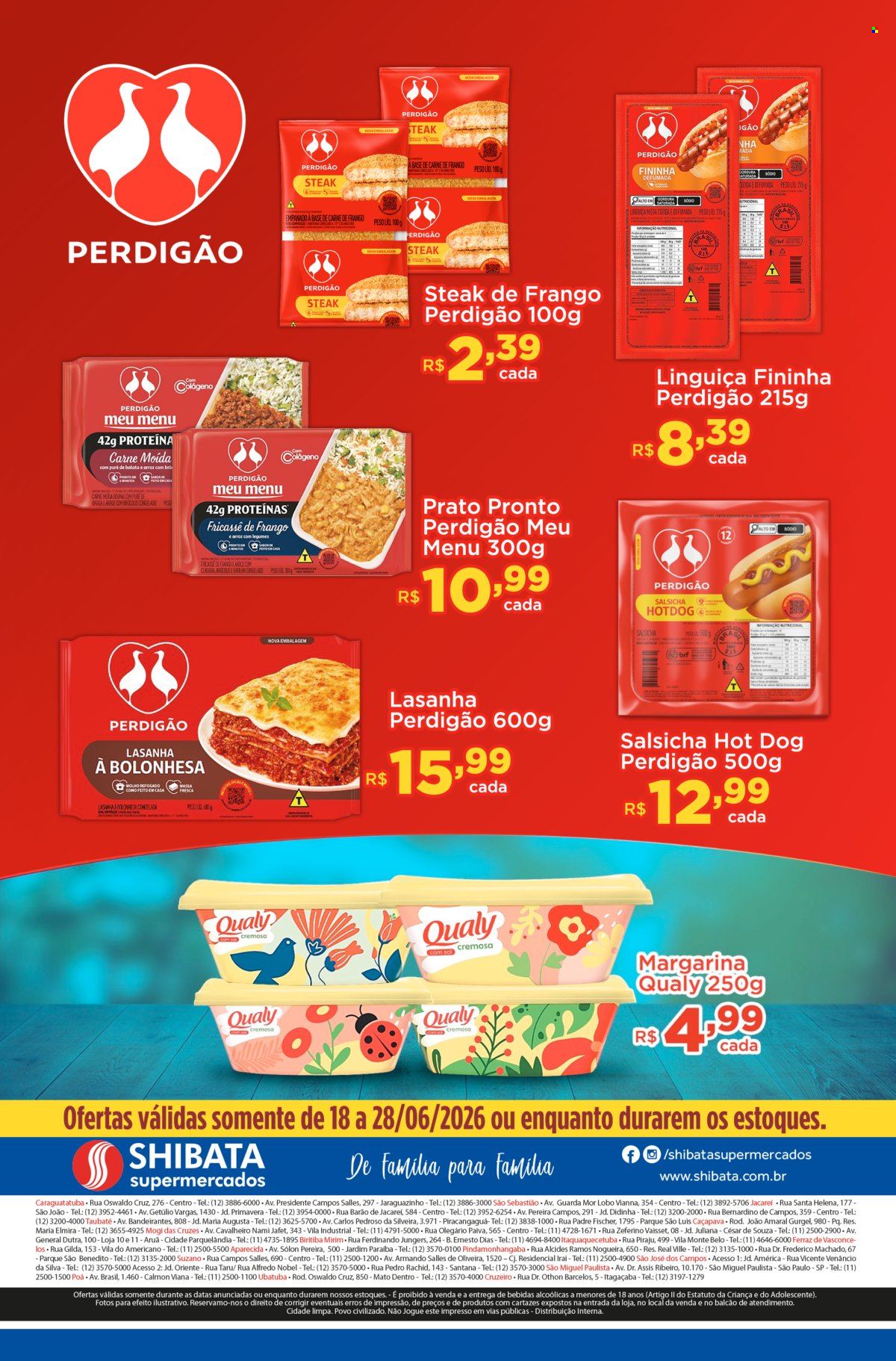 Folheto Shibata Supermercados - 18/06/2026 - 28/06/2026. Página 2