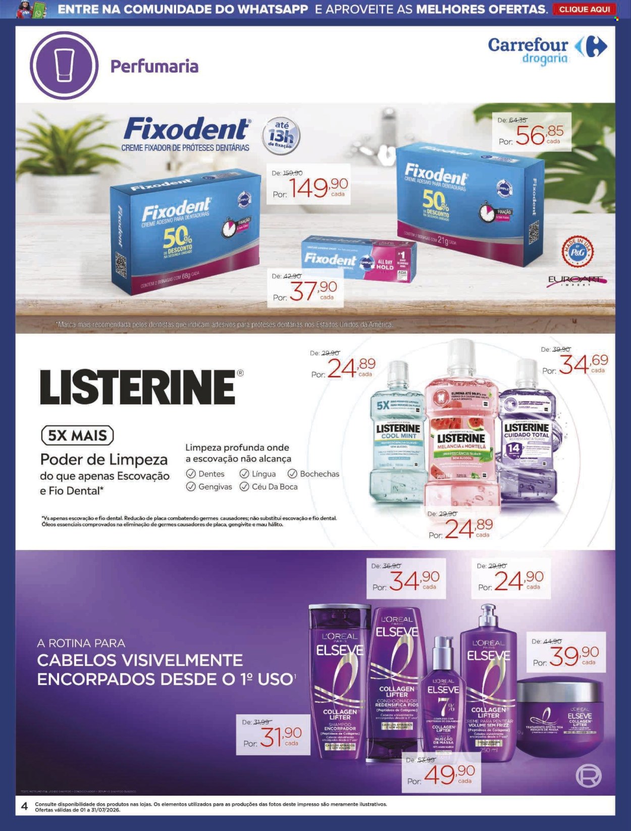 Folheto Carrefour Hiper - 01/07/2026 - 31/07/2026. Página 4