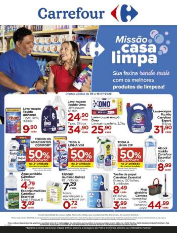 Folheto Carrefour Hiper - 09/07/2026 - 19/07/2026.