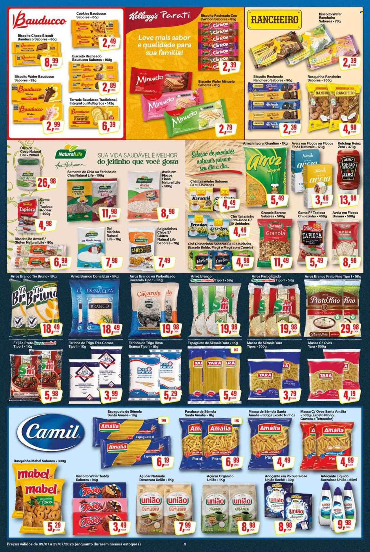 Folheto Rede Supermarket - 09/07/2026 - 29/07/2026. Página 9