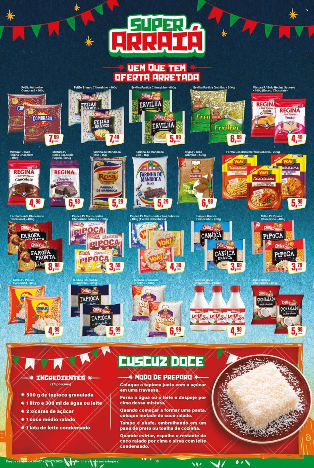 Folheto Rede Supermarket - 09/07/2026 - 29/07/2026. Página 10
