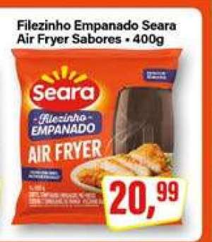 Filezinho Empanado Seara Air Fryer Sabores