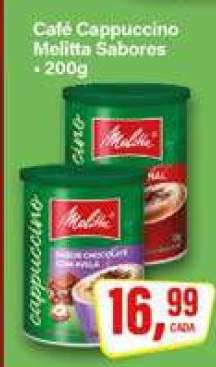 Café Cappuccino Melitta Sabores