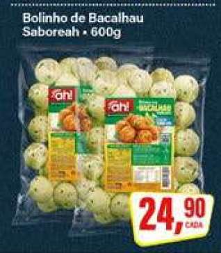 Bolinho de Bacalhau Saboreah
