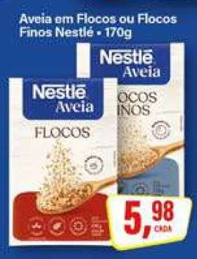Aveia em Flocos ou Flocos Finos Nestlé