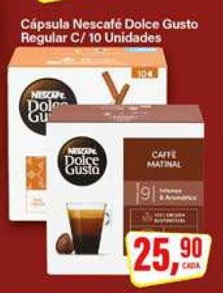 Cápsula Nescafé Dolce Gusto Regular C/ 10 Unidades