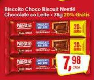 Biscoito Choco Biscuit Nestlé