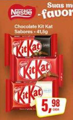 Nestlé Chocolate Kit Kat Sabores
