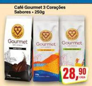Café Gourmet 3 Corações Sabores