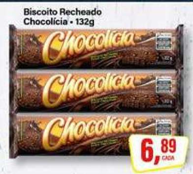 Biscoito Recheado Chocolicia