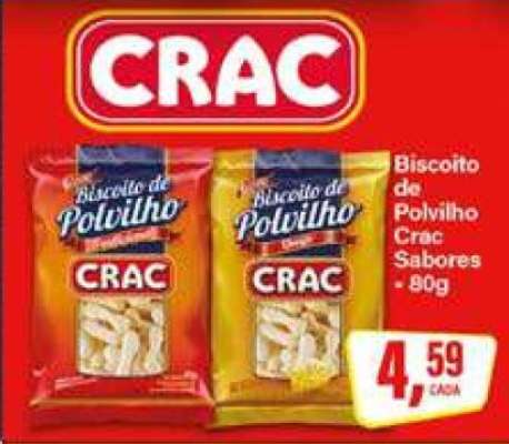 Biscoito de Polvilho Crac Sabores
