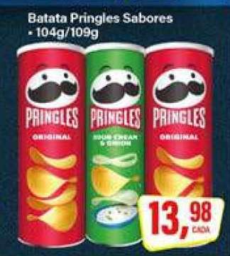 Batata Pringles Sabores