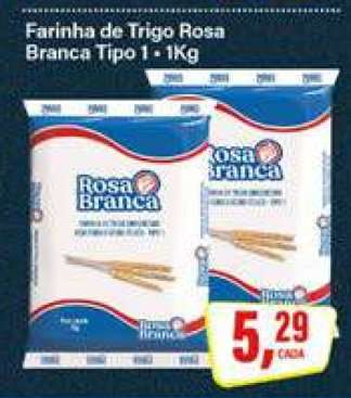 Farinha de Trigo Rosa Branca Tipo 1