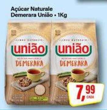 Açúcar Naturale Demerara União