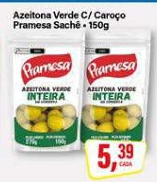 Azeitona Verde C/ Caroço Pramesa Sachê