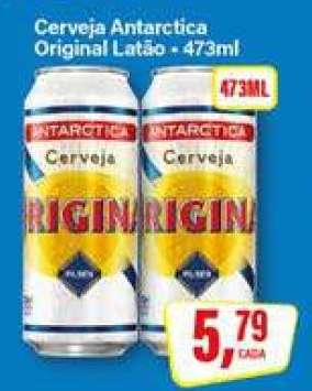 Cerveja Antarctica Original Latão