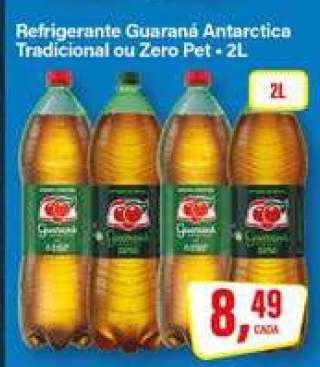 Refrigerante Guaraná Antarctica Tradicional ou Zero Pet - 2L