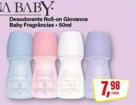 Desodorante Roll-on Giovanna Baby Fragrâncias