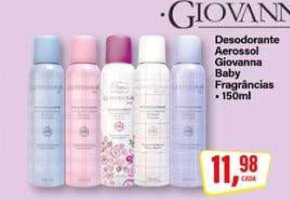 Desodorante Aerossol Giovanna Baby