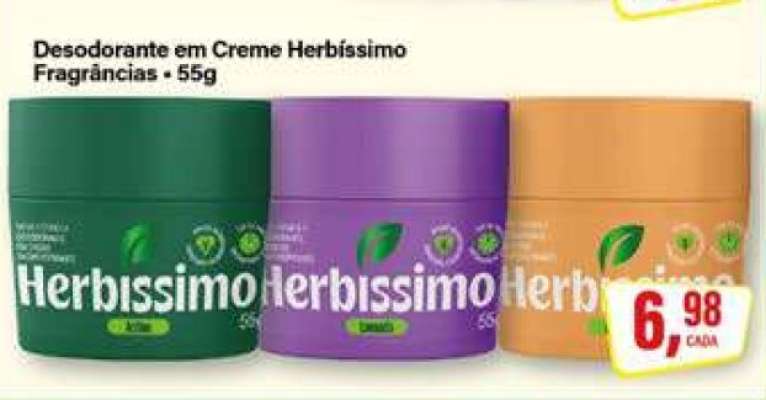 Desodorante em Creme Herbissimo
