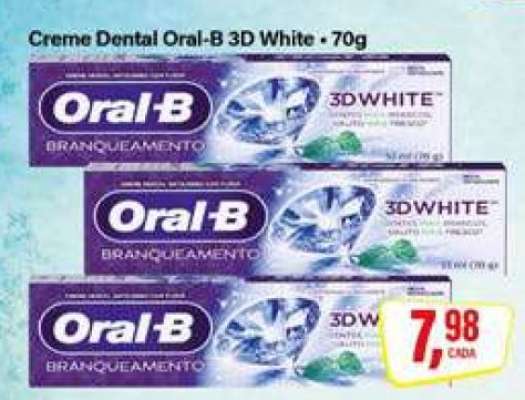 Creme Dental Oral-B 3D White