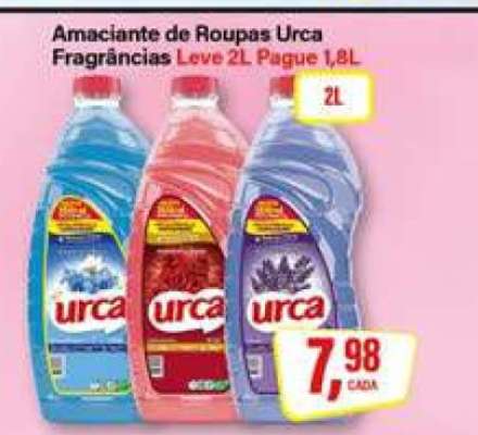Amaciante de Roupas Urca Fragrâncias