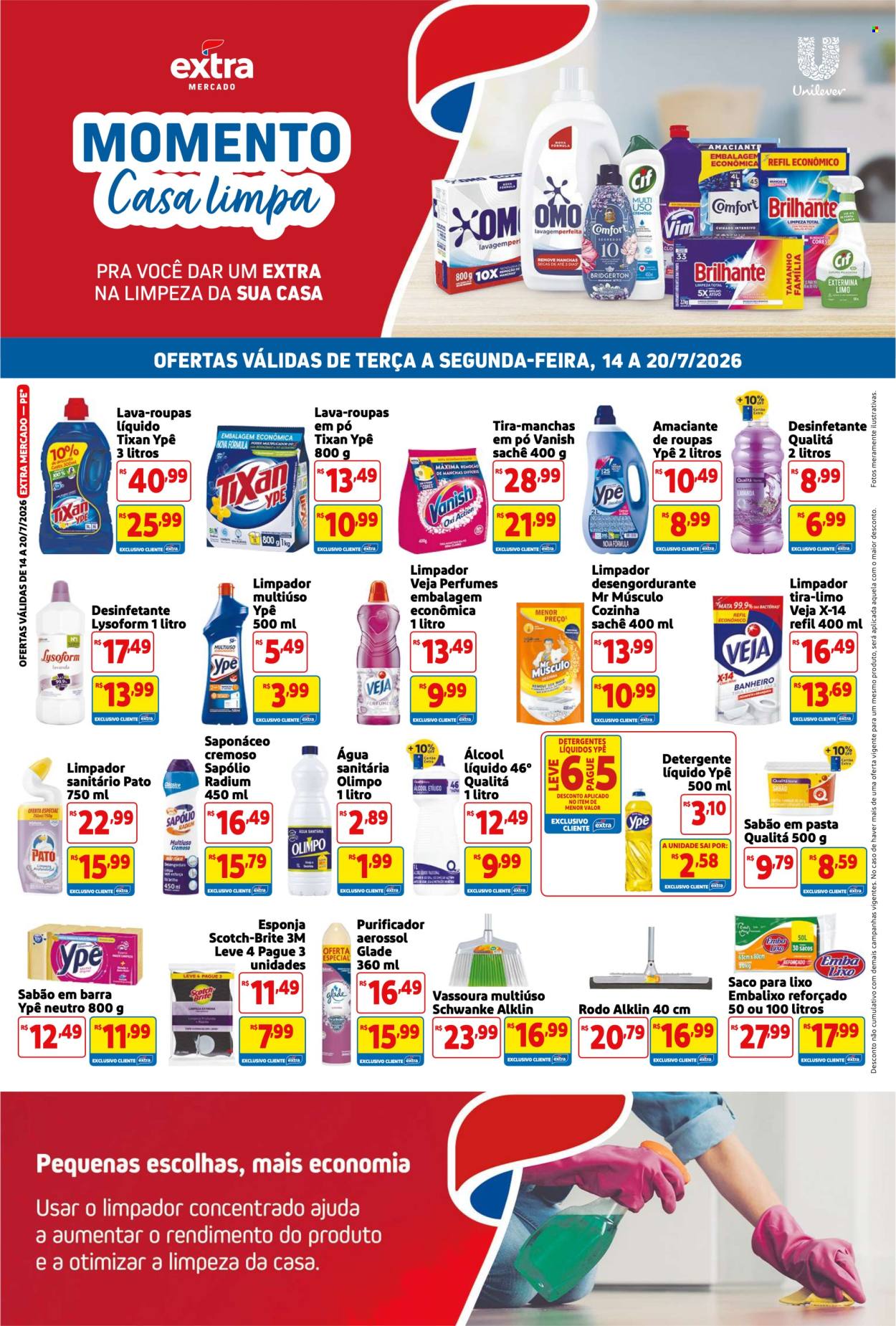 Folheto Mercado Extra - 14/07/2026 - 20/07/2026. Página 3