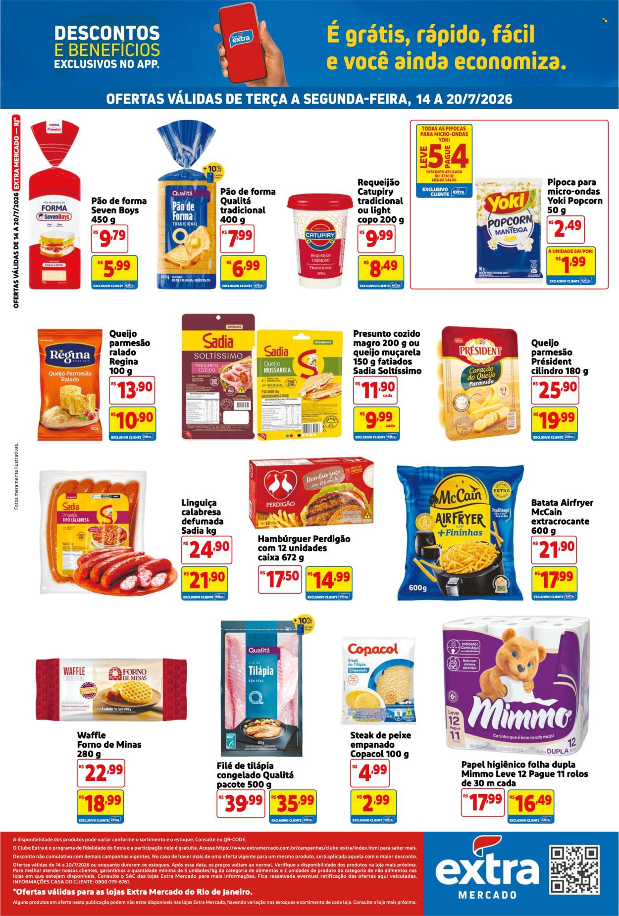 Folheto Mercado Extra - 14/07/2026 - 20/07/2026. Página 2