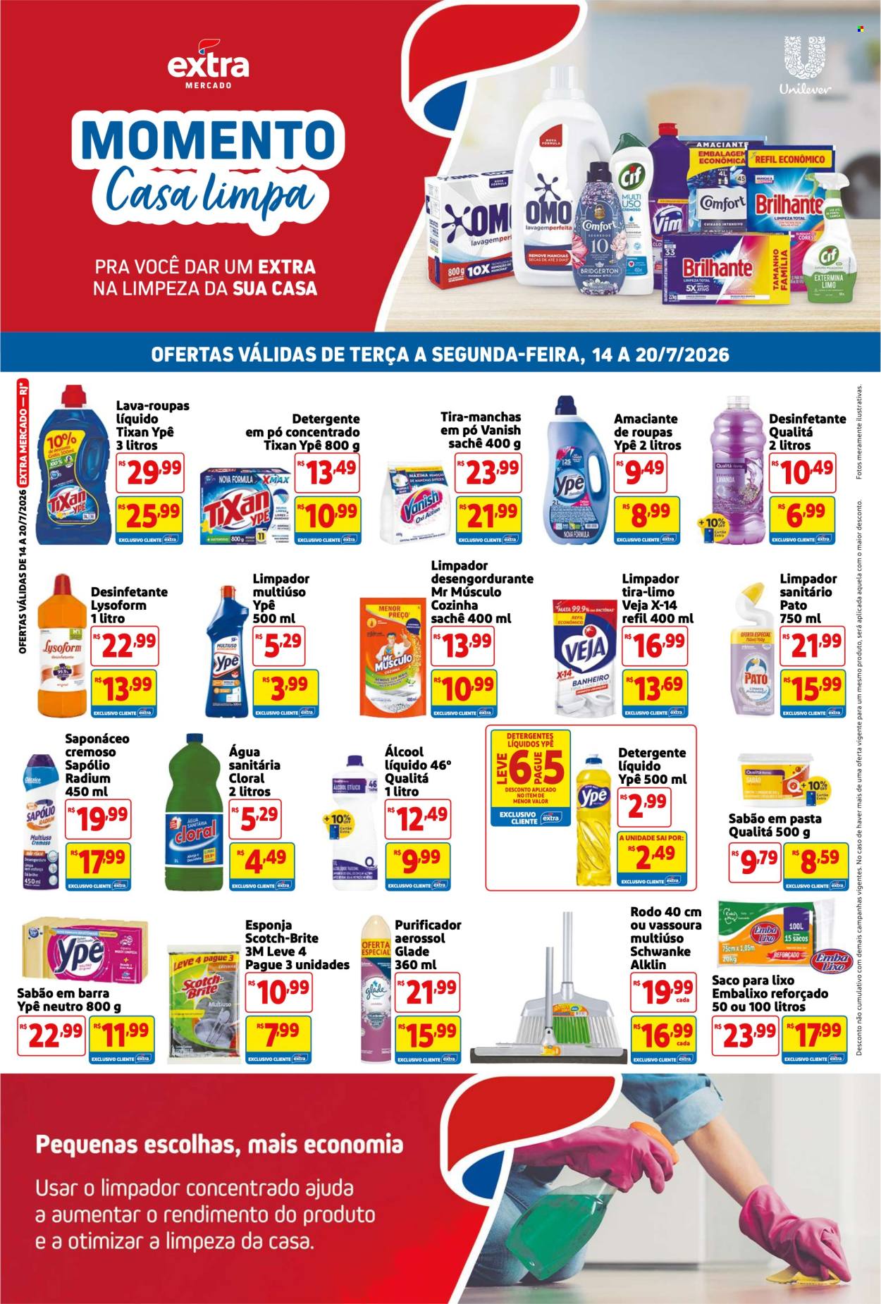 Folheto Mercado Extra - 14/07/2026 - 20/07/2026. Página 3