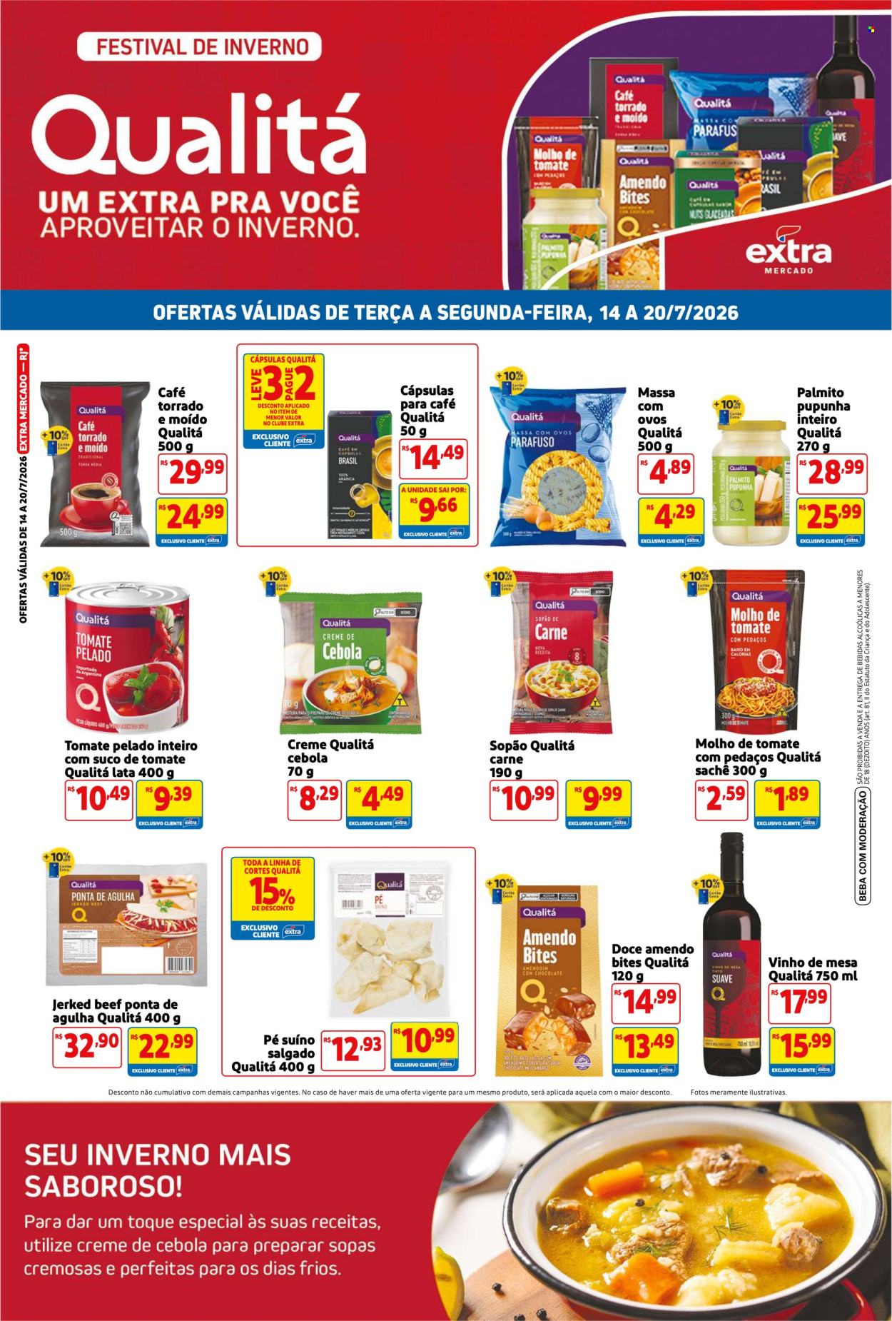 Folheto Mercado Extra - 14/07/2026 - 20/07/2026. Página 5