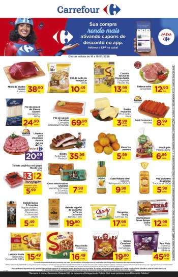 Folheto Carrefour Hiper - 16/07/2026 - 19/07/2026.