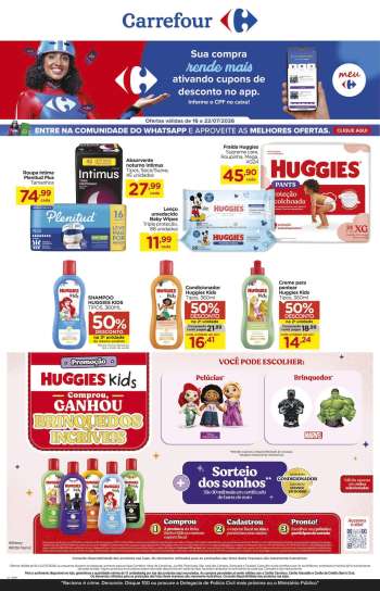 Folheto Carrefour Hiper - 16/07/2026 - 22/07/2026.