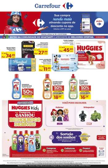 Folheto Carrefour Hiper - 16/07/2026 - 22/07/2026.