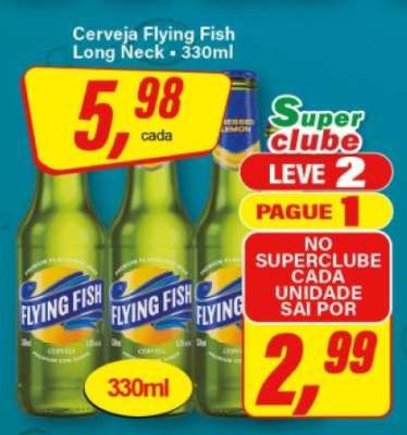 Cerveja Flying Fish Long Neck