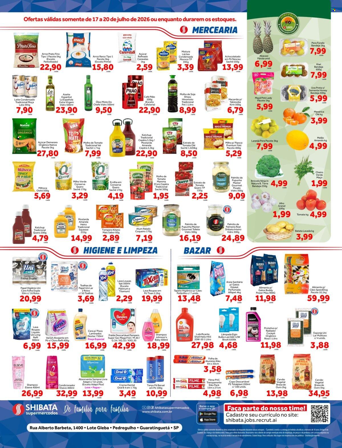 Folheto Shibata Supermercados - 17/07/2026 - 20/07/2026. Página 2