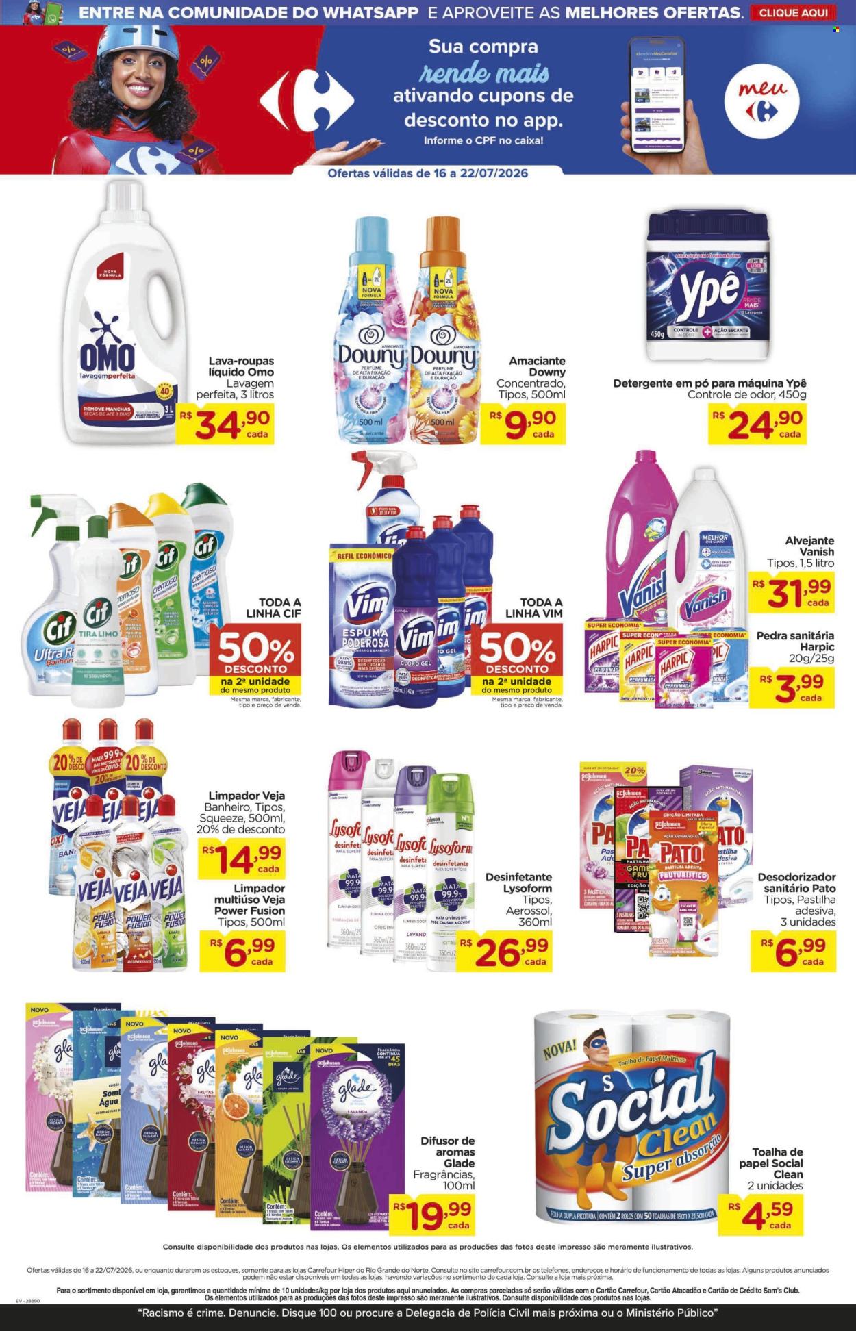 Folheto Carrefour Hiper - 16/07/2026 - 22/07/2026. Página 7
