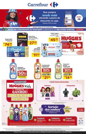 Folheto Carrefour Hiper - 16/07/2026 - 22/07/2026.