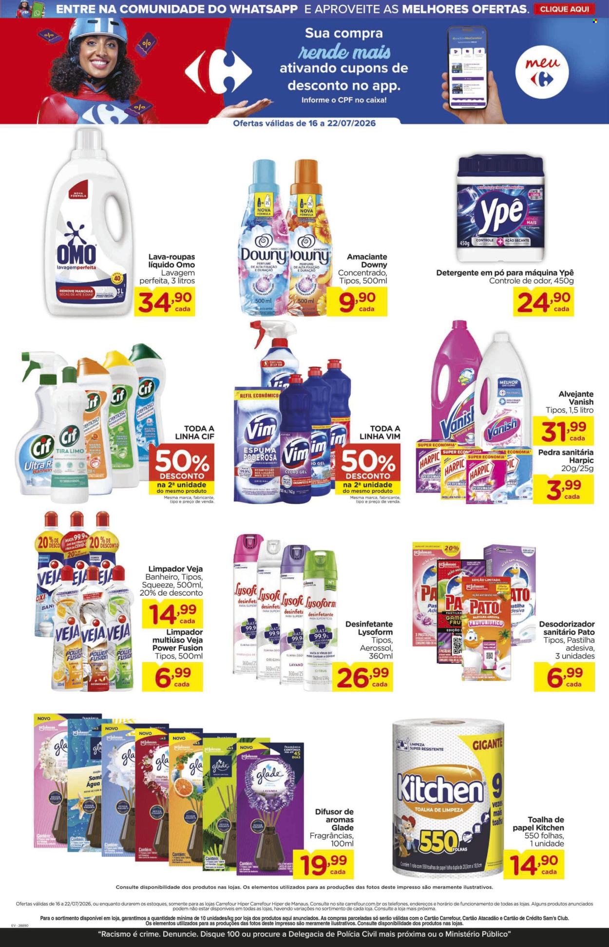 Folheto Carrefour Hiper - 16/07/2026 - 22/07/2026. Página 7