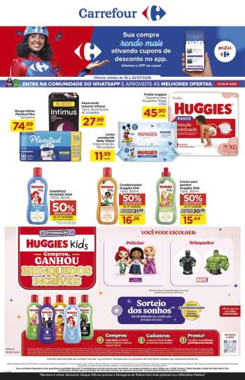 Folheto Carrefour Hiper - 16/07/2026 - 22/07/2026.