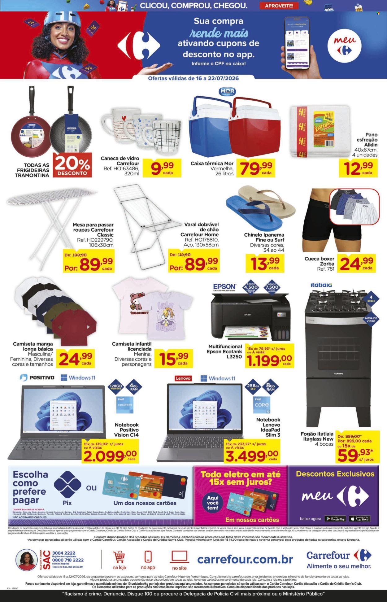 Folheto Carrefour Hiper - 16/07/2026 - 22/07/2026. Página 8