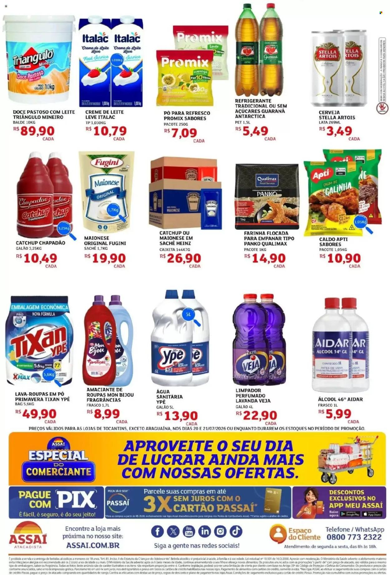 Folheto Assaí Atacadista - 20/07/2026 - 21/07/2026. Página 2
