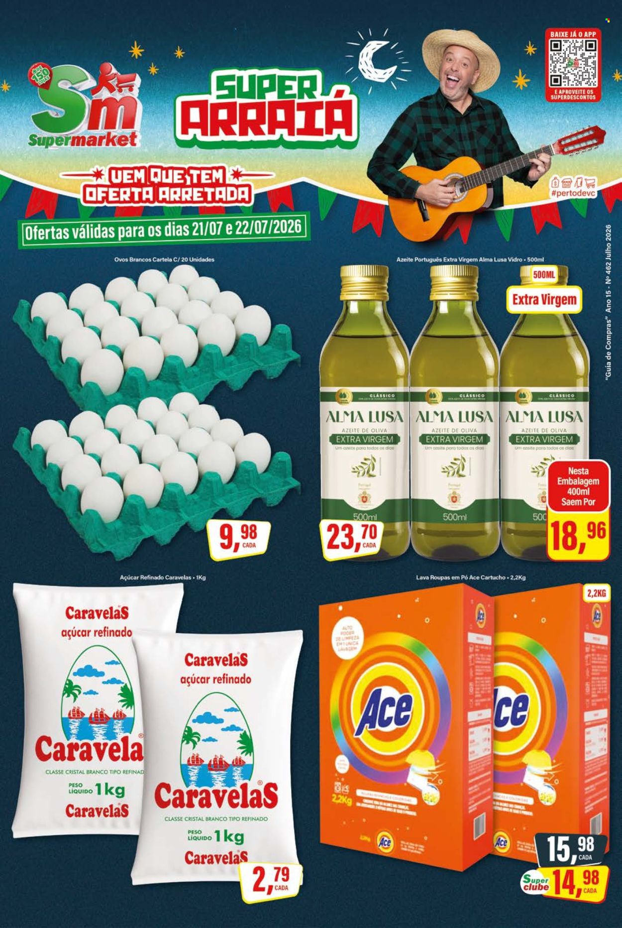 Folheto Rede Supermarket - 21/07/2026 - 22/07/2026. Página 1